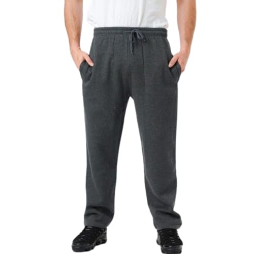 Mens Trousers Open Hem Trousers for Men Jogging Bottoms Men Tracksuit Bottoms Pants