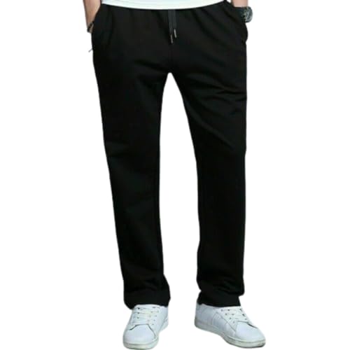 Mens Trousers Open Hem Trousers for Men Jogging Bottoms Men Tracksuit Bottoms Pants