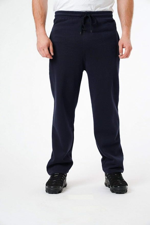 Mens Trousers Open Hem Trousers for Men Jogging Bottoms Men Tracksuit Bottoms Pants